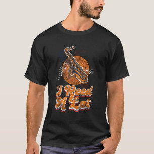 Saxophon Pub I Reed a Lot T-Shirt