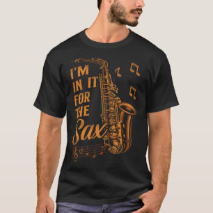 Saxophon Puppe ich bin in ihm für die Sax T-Shirt