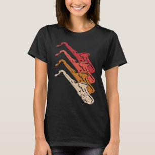 Saxophon Saxaphone Player Music Jazz Tenor 1 T-Shirt