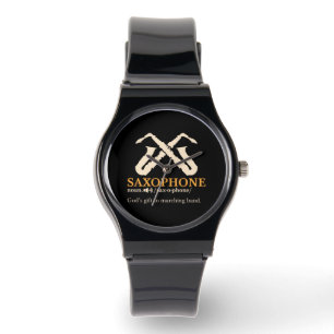 Saxophon - Saxophon - Definition Armbanduhr