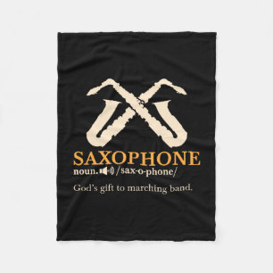 Saxophon - Saxophon - Definition Fleecedecke