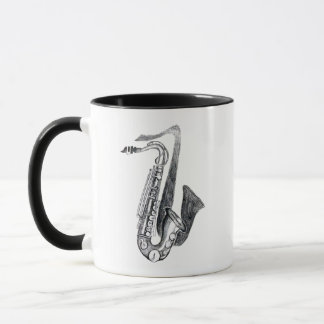 Saxophon-Tasse Tasse