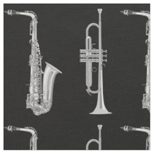 Saxophon Trumpet Musician Jazz Music Stoff