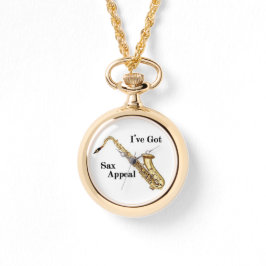 Saxophon-Uhr Armbanduhr