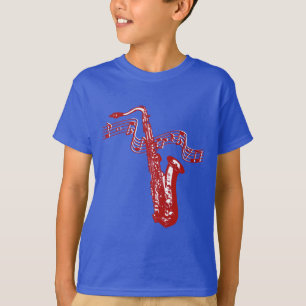 Saxophon und Hinweise Sehr Cool T-Shirt