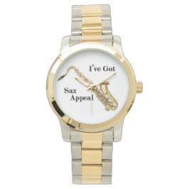 Saxophon Watch Armbanduhr