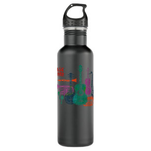 Saxophone Clarinet Vintag Acoustic Music Mandolin Edelstahlflasche
