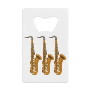 Saxophone Geldbeutel Flaschenöffner