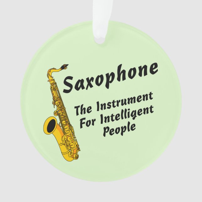 Saxophone intelligent (devant)