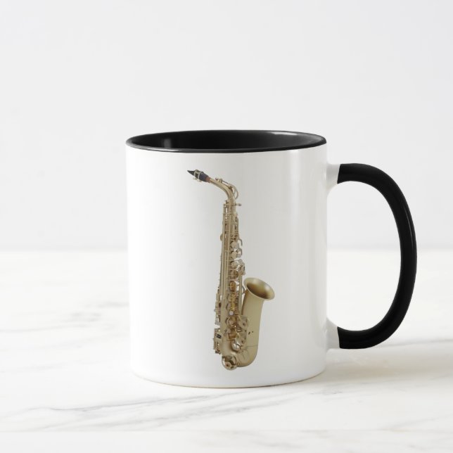 Saxophone-Kaffee-Tasse Tasse (Rechts)