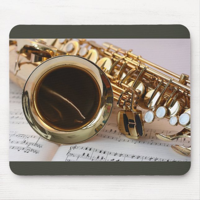 Saxophone Mousepad (Vorne)