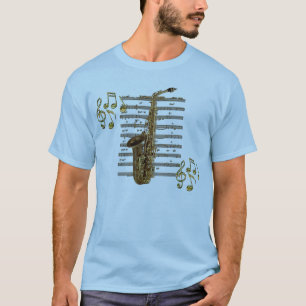SAXOPHONE Musician Music Lover T - Shirt