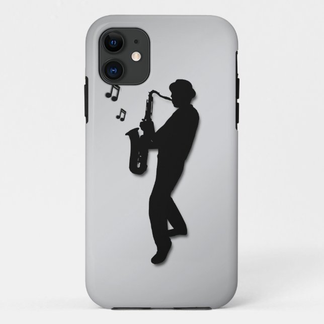 Saxophone Player Case-Mate iPhone Hülle (Rückseite)