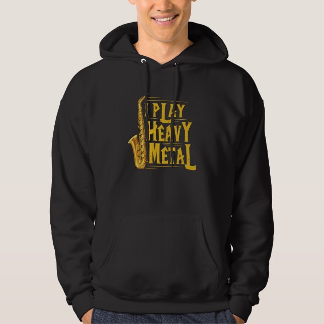 Saxophone Player  For Teens  For Saxophone Players Hoodie (Vorderseite)