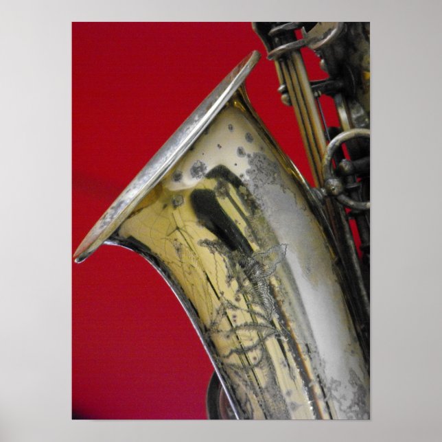 Saxophone Poster (Vorne)