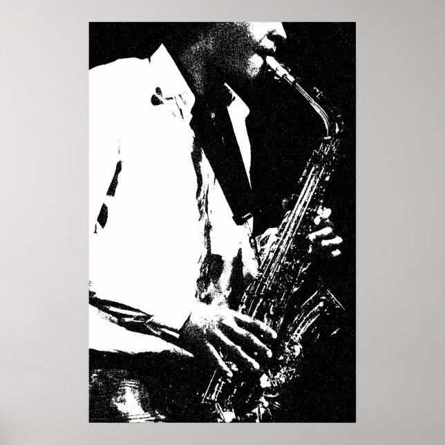 Saxophone wapcn poster (Vorne)