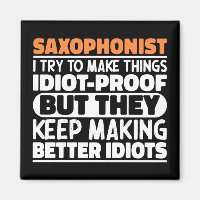 Saxophonist versuche ich, die Dinge Cool zu machen
