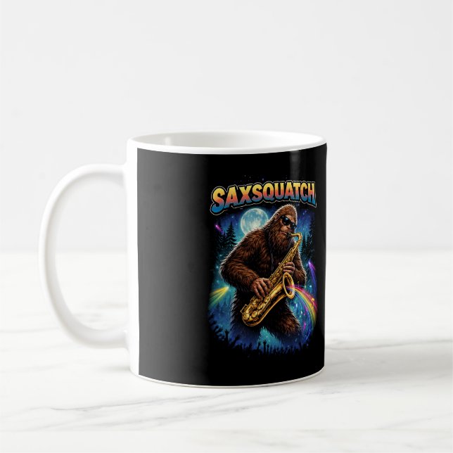 Saxsquatch Kaffeetasse (Links)