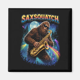 Saxsquatch Magnet