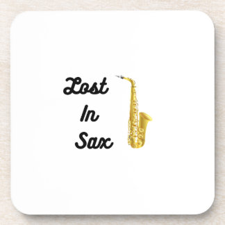 Saxverlust mit Saxophon Getränkeuntersetzer