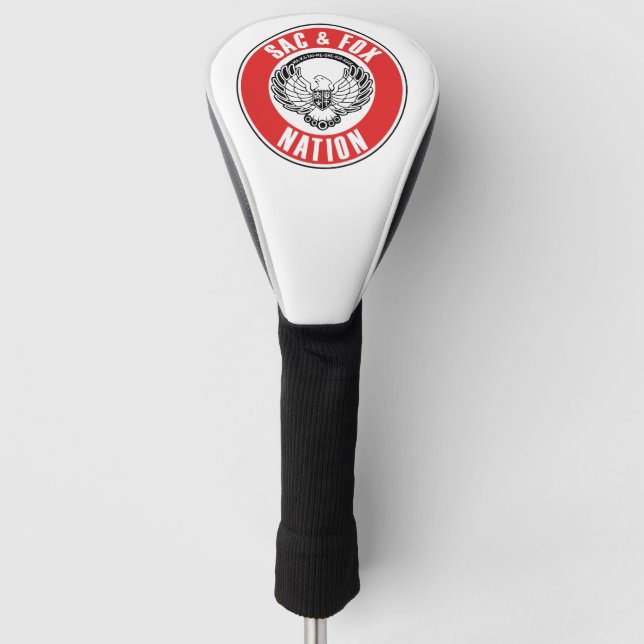 Saxx-Fahne US-amerikanisches Ethiksymbol Golf Headcover (Vorderseite)
