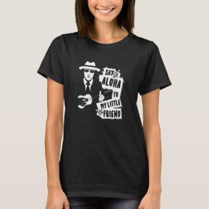 Say Aloha zu meinem kleinen Freund Ukulele Gitarre T-Shirt