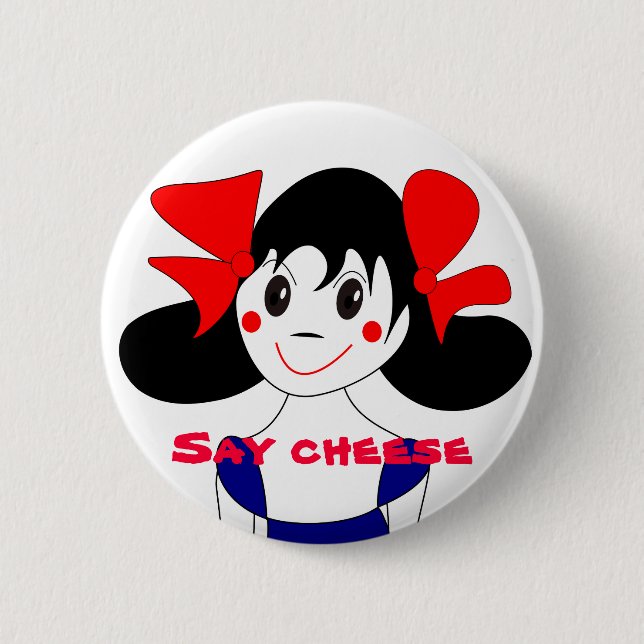 Say Cheese Button (Vorderseite)
