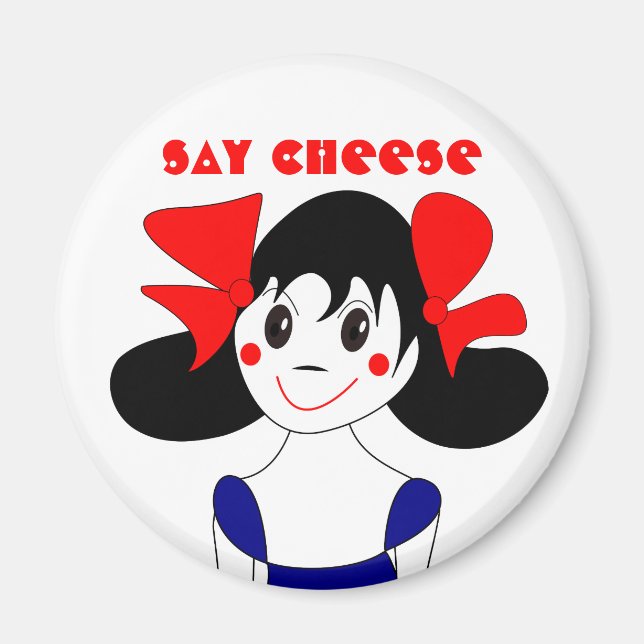 Say Cheese Magnet (Vorne)
