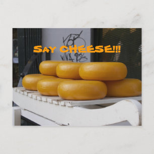 Say Cheese Postcard Postkarte