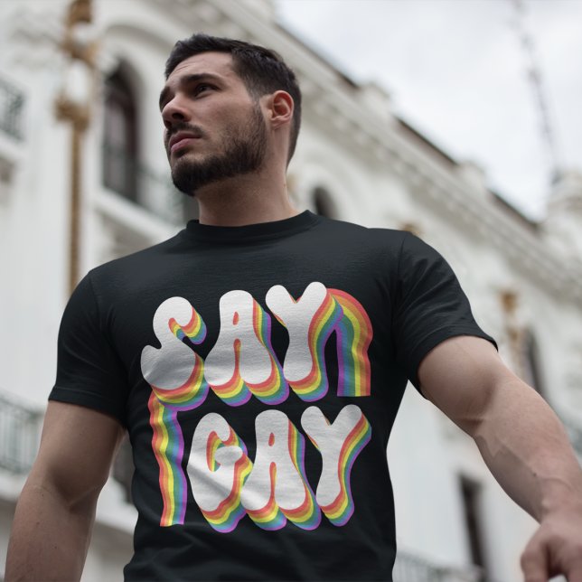 Say Gay T-Shirt (Von Creator hochgeladen)
