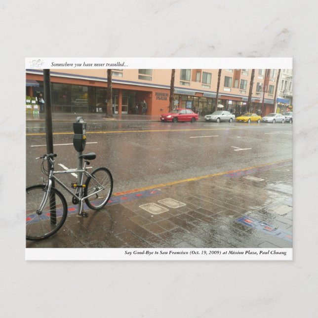 Say Good-Bye nach San Francisco ... Postkarte (Vorderseite)