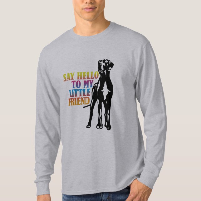 Say Hello To My Little Friend T-Shirt (Vorderseite)