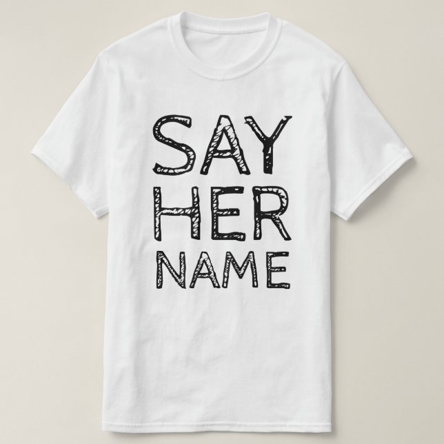 SAY IHR NAME T-Shirt (Design vorne)