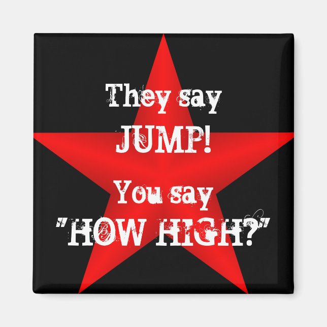 Say Jump Magnet (Vorne)