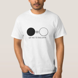 Say nicht to racism! T-Shirt