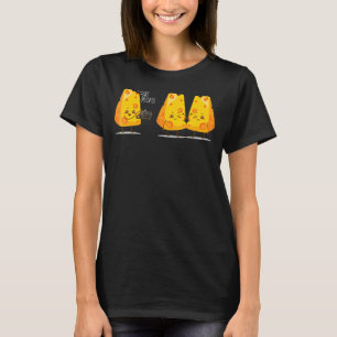 Say People Köstliche Slice Melting Food Käse T-Shirt