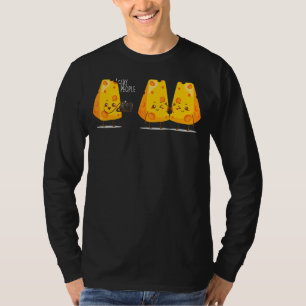 Say People Köstliche Slice Melting Food Käse T-Shirt