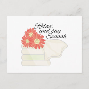 Say Wellness-Center Postkarte