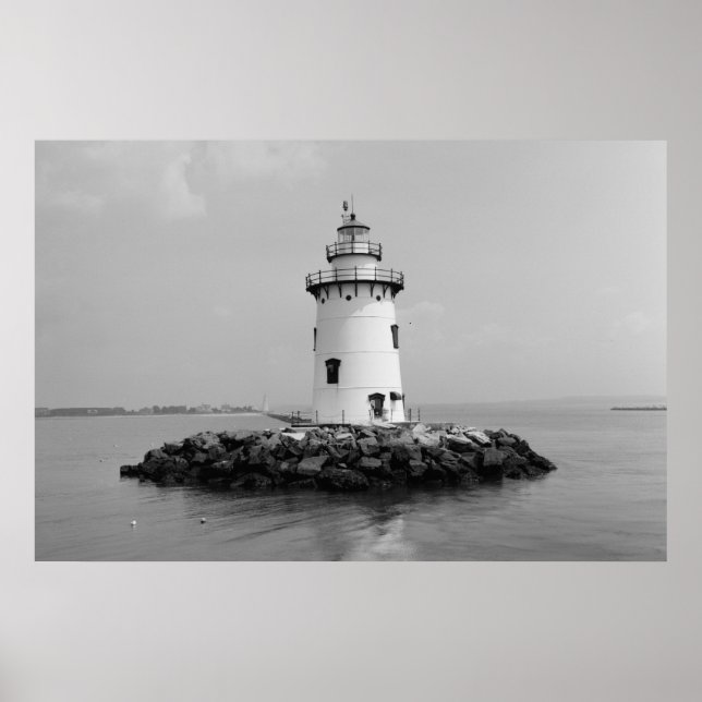 Saybrook Breakwater Light Poster (Vorne)