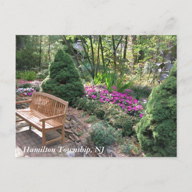 Sayen Gardens Postkarte (Vorderseite)