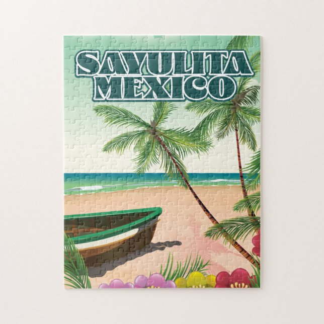 Sayulita Mexico Strandposter (Vertikal)