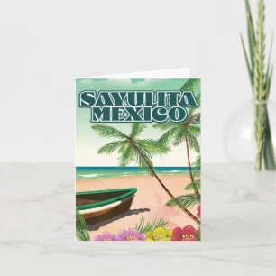 Sayulita Mexico Strandposter Ankündigung