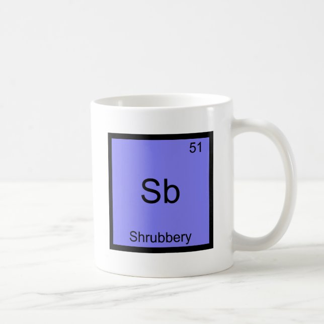 Sb - Gebüsch-lustiges Kaffeetasse (Rechts)