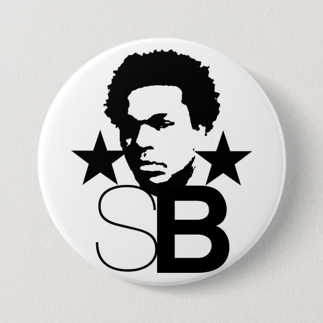SB Logo-Knopf Button (Vorderseite)
