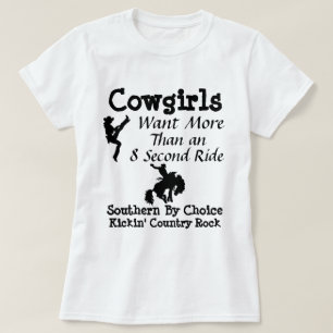 Sbc-Cowgirl-mehr zweite Fahrt als 8 T-Shirt