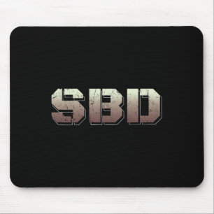 Sbd Squat Bench Deadlift Powerlift Mousepad