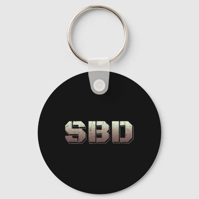Sbd Squat Bench Deadlift Powerlift Schlüsselanhänger (Vorderseite)