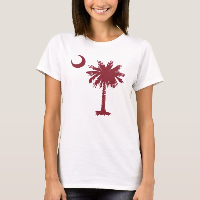 SC Palmetto & Crescent T-Shirt (Vorderseite)