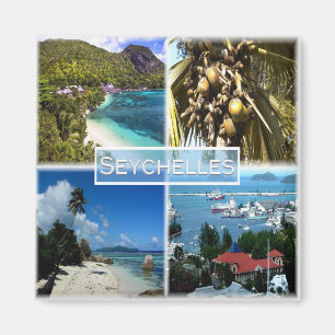 SC Seychelles - Beach Resort - Lodoicea Maldivica Magnet