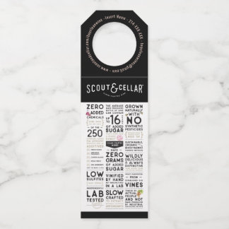 Sc-Visitenkarte-Wein Flaschenanhänger